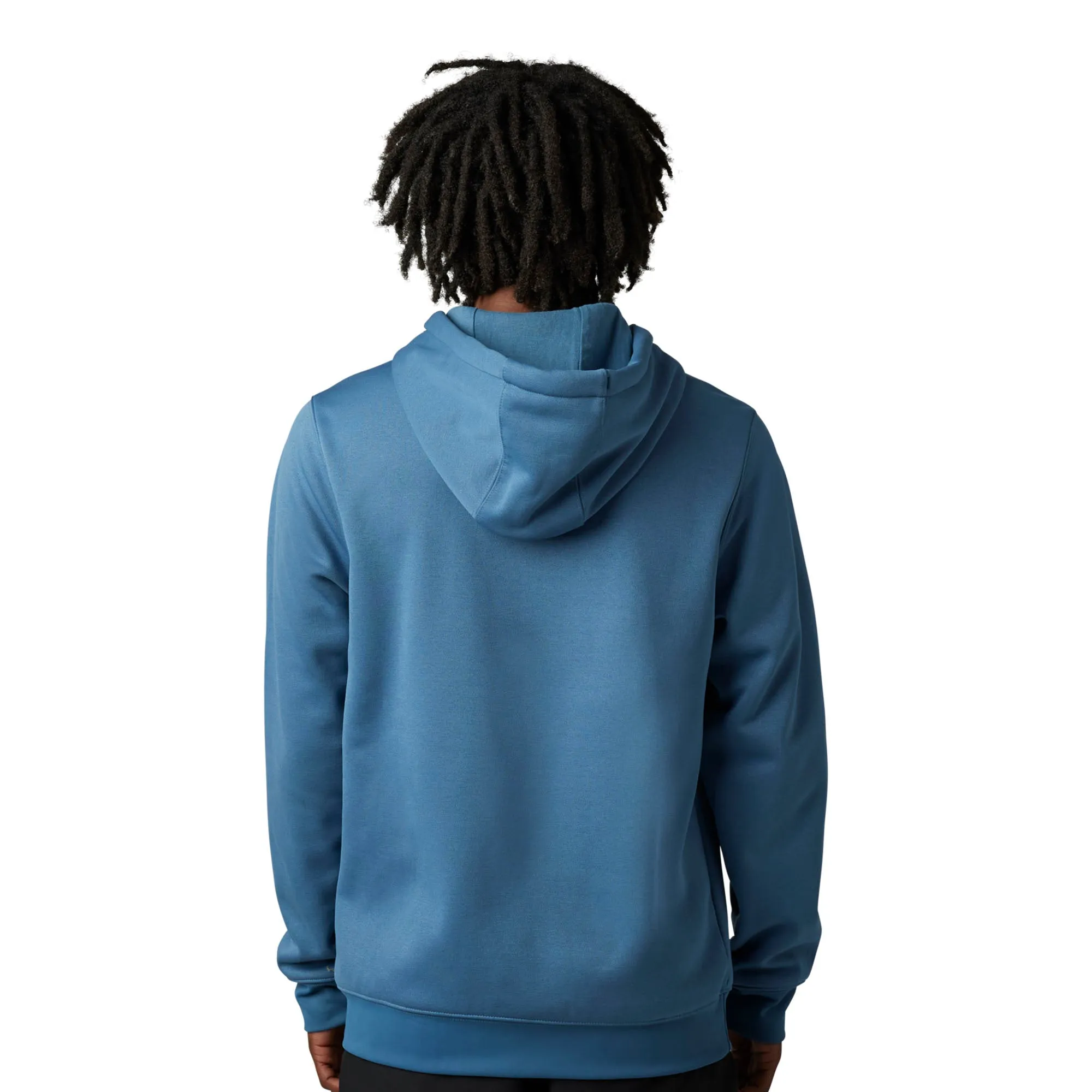 Fox Racing  Mens Non Stop Pullover Hoodie Sweatshirt Moisture Wicking Dark Slate