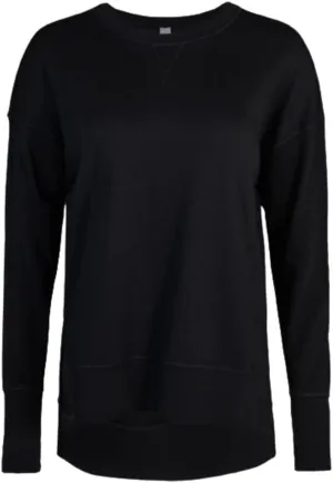 Sweaty Betty Women's After Class Longline Crewneck with Side Slit Sweatshirt