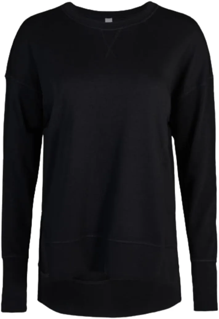 Sweaty Betty Women's After Class Longline Crewneck with Side Slit Sweatshirt
