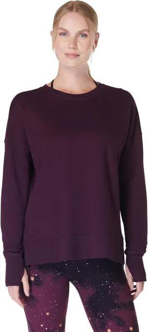 Sweaty Betty Women's After Class Longline Crewneck with Side Slit Sweatshirt