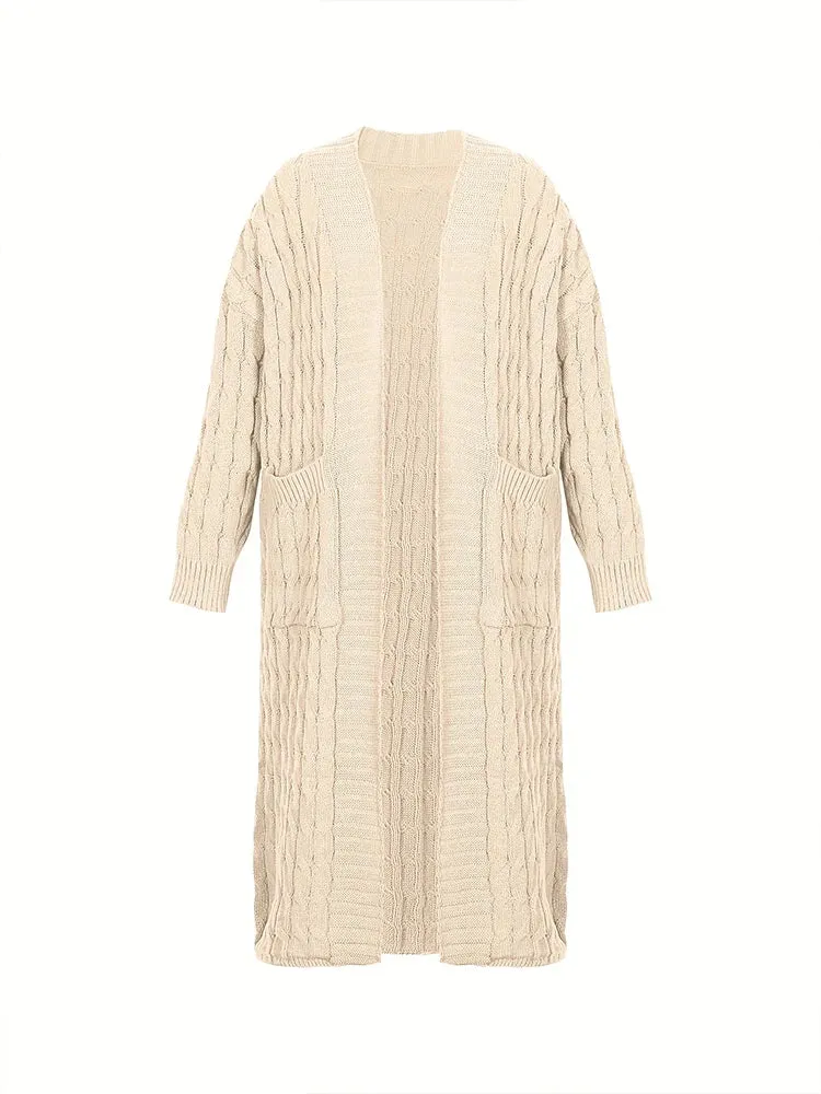 Women Longline Duster Cardigan for Winter